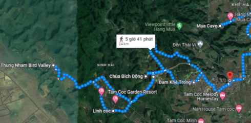 Journée à vélo à Tam Coc: Hang Mua, Vallée des oiseaux et excursion en sampan à Linh Coc