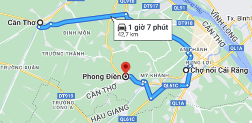 Can Tho: marché flottant et balade à vélo à Phong Dien