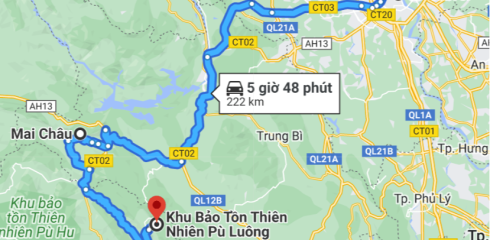 Mai Chau et Pu Luong 3 jours