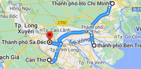 Hochiminh – Ben Tre – Can Tho