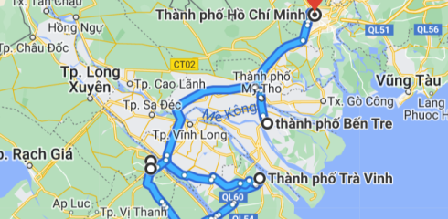 Delta du Mékong autrement depuis Can Tho