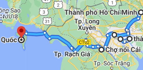  Mekong along the water & Phu Quoc Island - 4 days