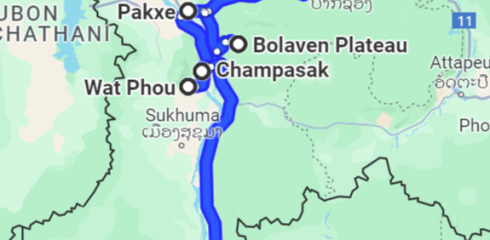 Séjour au Sud & Découverte des 4000 îles – 6 jours