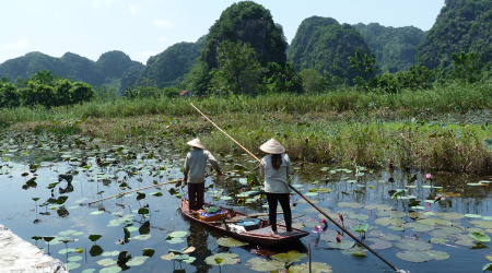 Hoa Lu et la belle région karstique de Tam Coc 