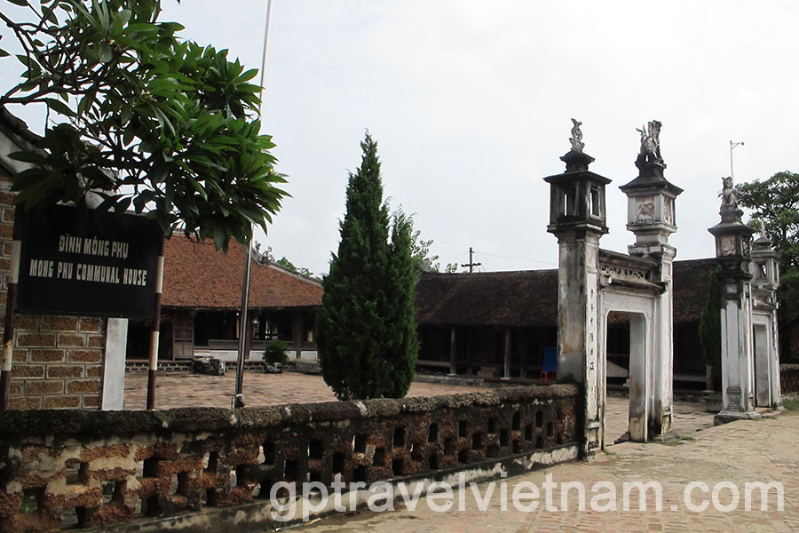 Pagode de Maître, Pagode de L’Ouest, village de Duong Lam et visite d’un atelier artisanal de fabrique de libellules