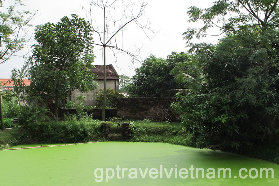 Pagode de Maître, Pagode de L’Ouest, village de Duong Lam et visite d’un atelier artisanal de fabrique de libellules