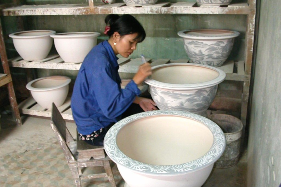 Artisanal Villages: Bat Trang Pottery, Dong Ho Woodcut Prints, and But Thap Pagoda